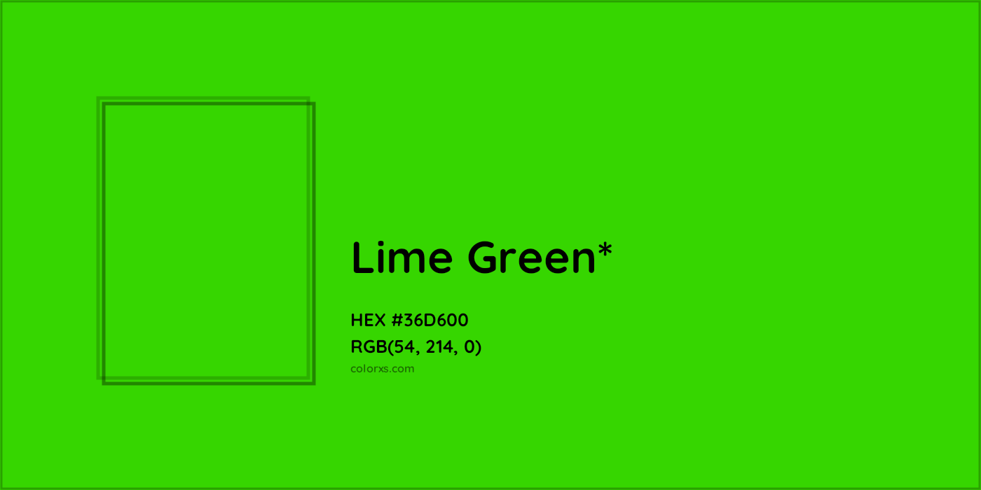 HEX #36D600 Color Name, Color Code, Palettes, Similar Paints, Images