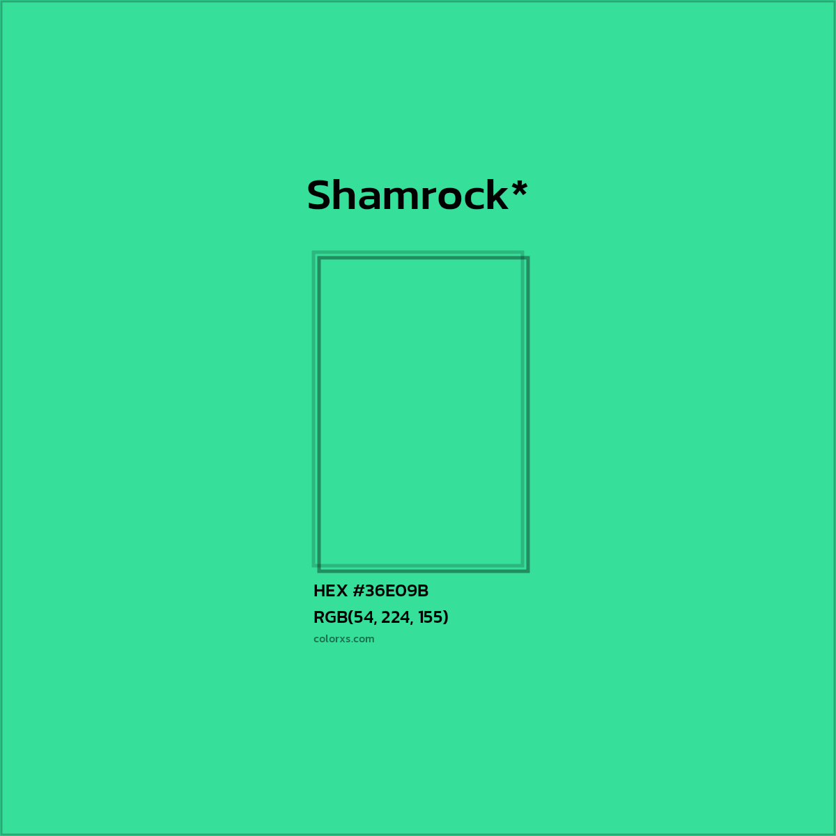 HEX #36E09B Color Name, Color Code, Palettes, Similar Paints, Images