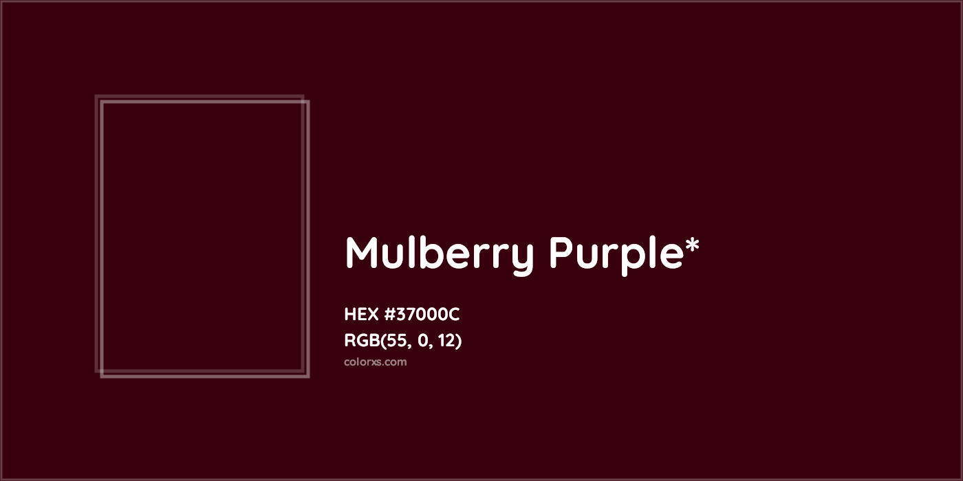 HEX #37000C Color Name, Color Code, Palettes, Similar Paints, Images
