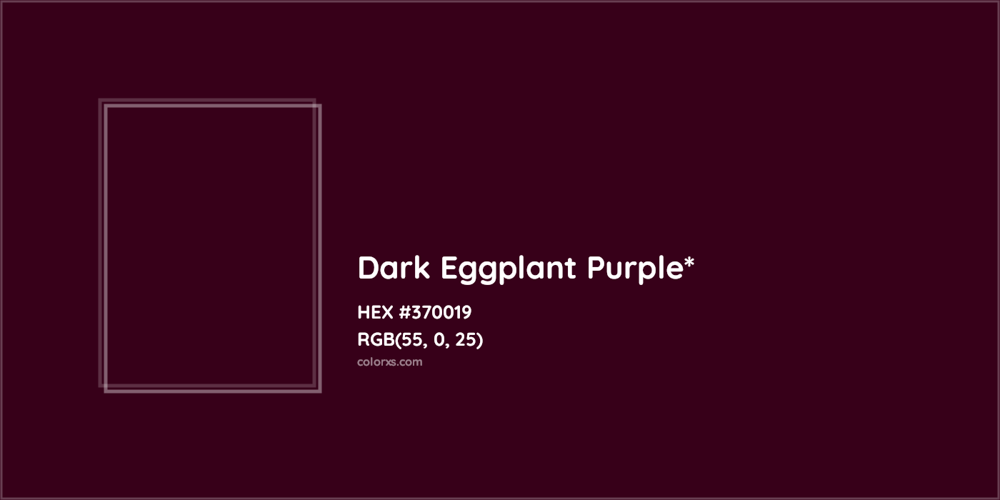 HEX #370019 Color Name, Color Code, Palettes, Similar Paints, Images