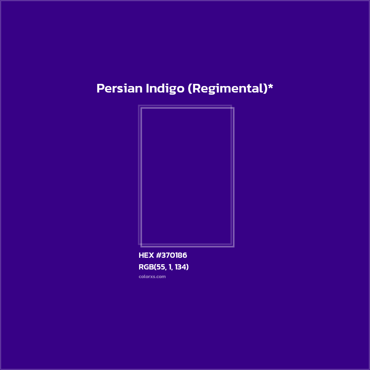 HEX #370186 Color Name, Color Code, Palettes, Similar Paints, Images