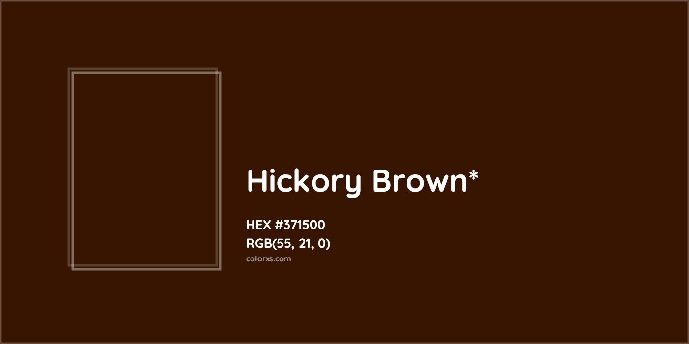HEX #371500 Color Name, Color Code, Palettes, Similar Paints, Images