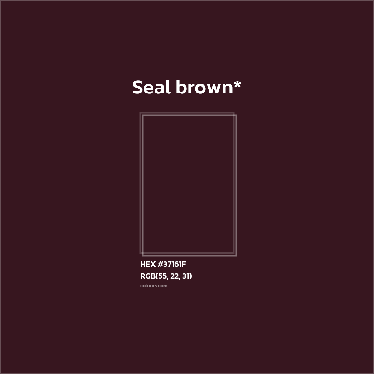 HEX #37161F Color Name, Color Code, Palettes, Similar Paints, Images