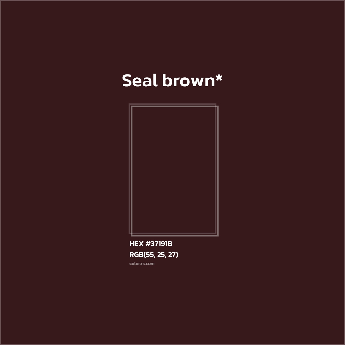 HEX #37191B Color Name, Color Code, Palettes, Similar Paints, Images