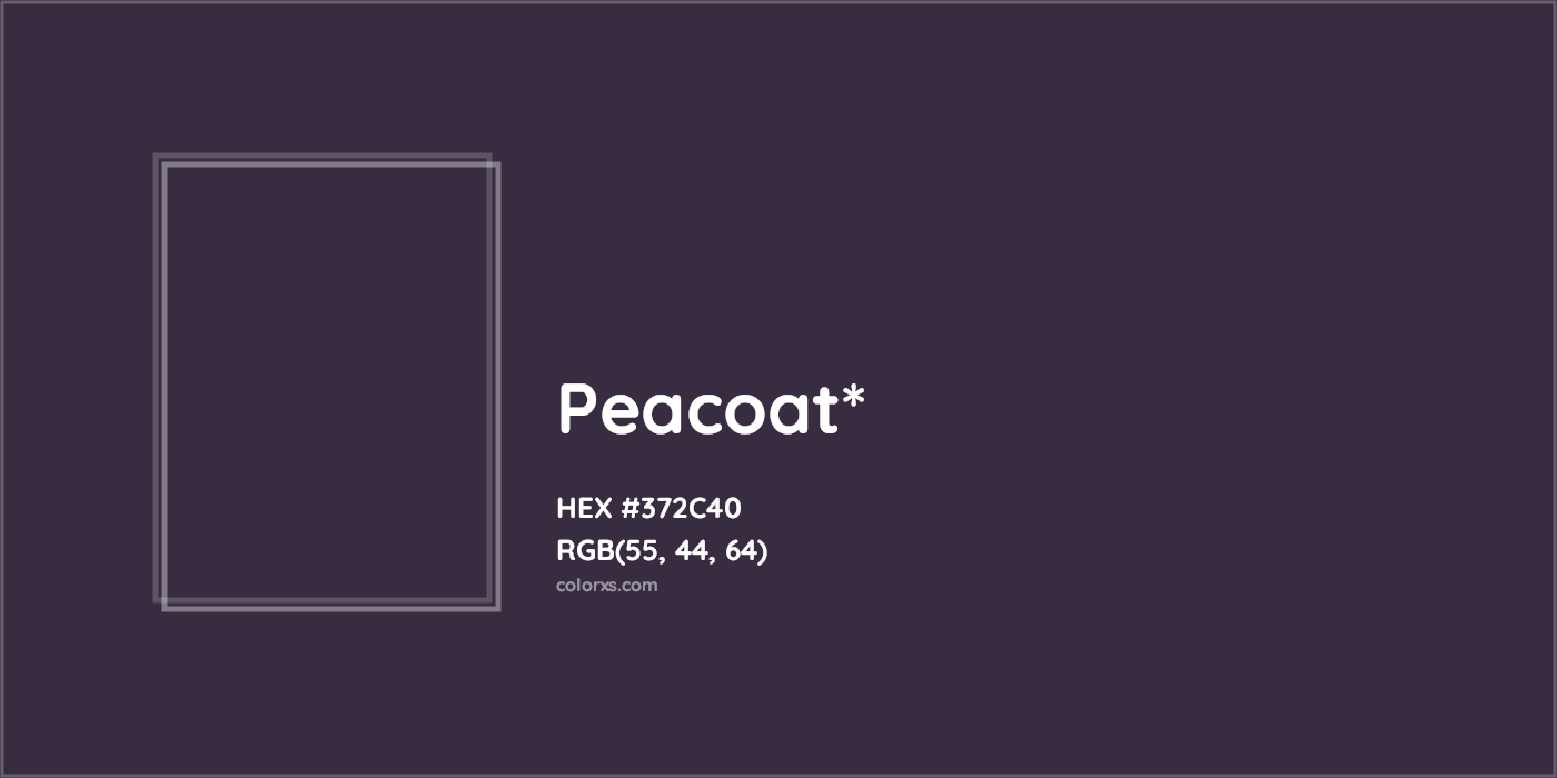 HEX #372C40 Color Name, Color Code, Palettes, Similar Paints, Images