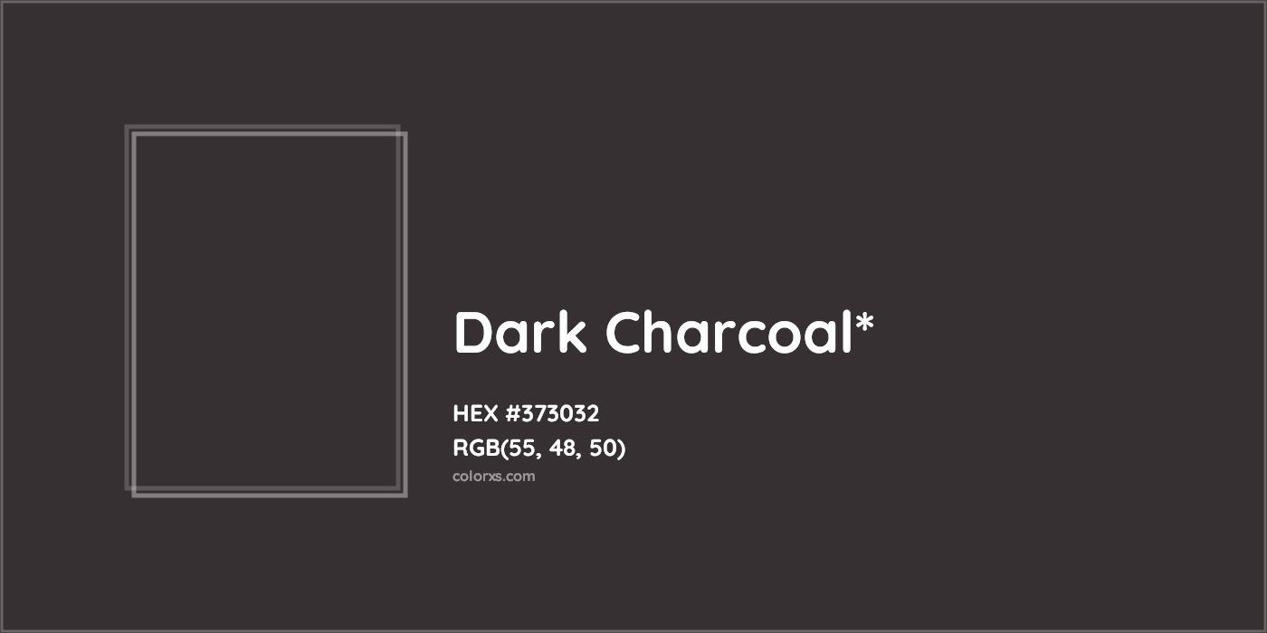 HEX #373032 Color Name, Color Code, Palettes, Similar Paints, Images