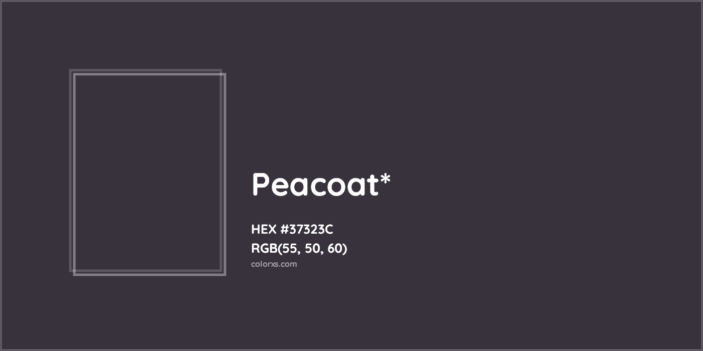 HEX #37323C Color Name, Color Code, Palettes, Similar Paints, Images
