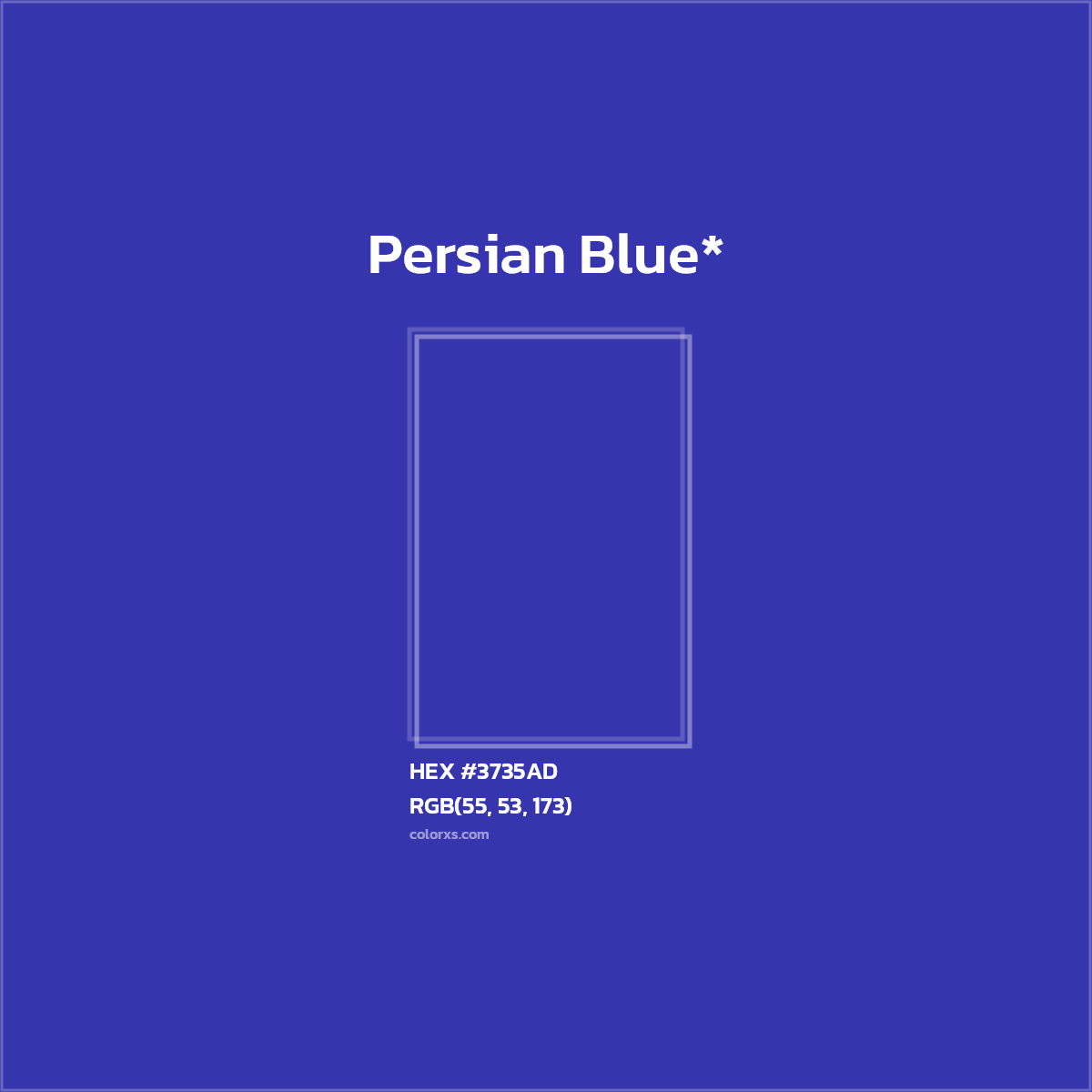 HEX #3735AD Color Name, Color Code, Palettes, Similar Paints, Images
