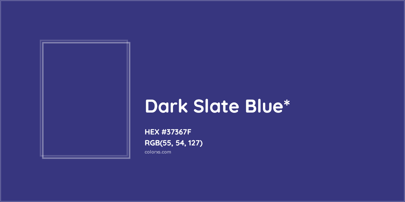 HEX #37367F Color Name, Color Code, Palettes, Similar Paints, Images