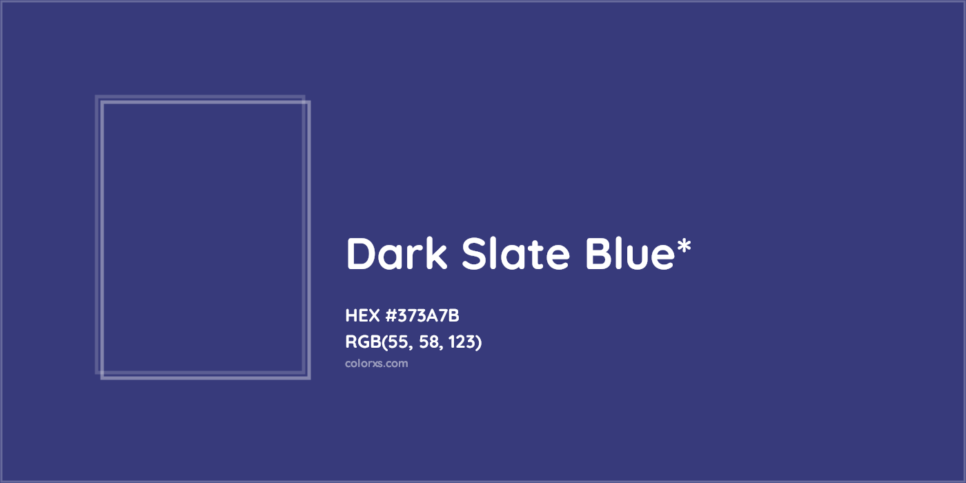 HEX #373A7B Color Name, Color Code, Palettes, Similar Paints, Images