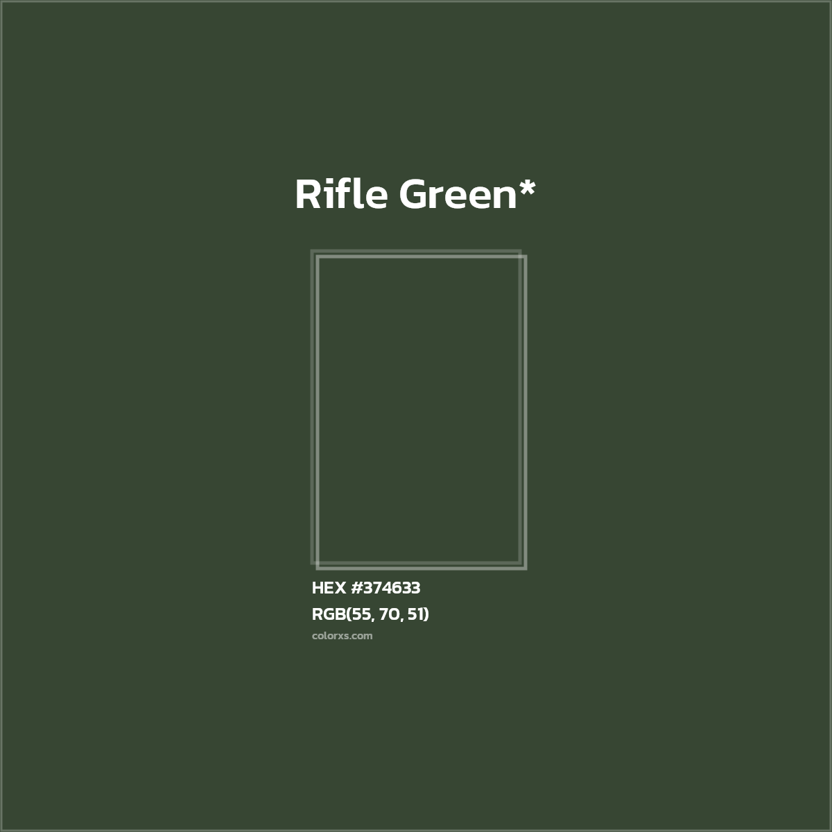 HEX #374633 Color Name, Color Code, Palettes, Similar Paints, Images