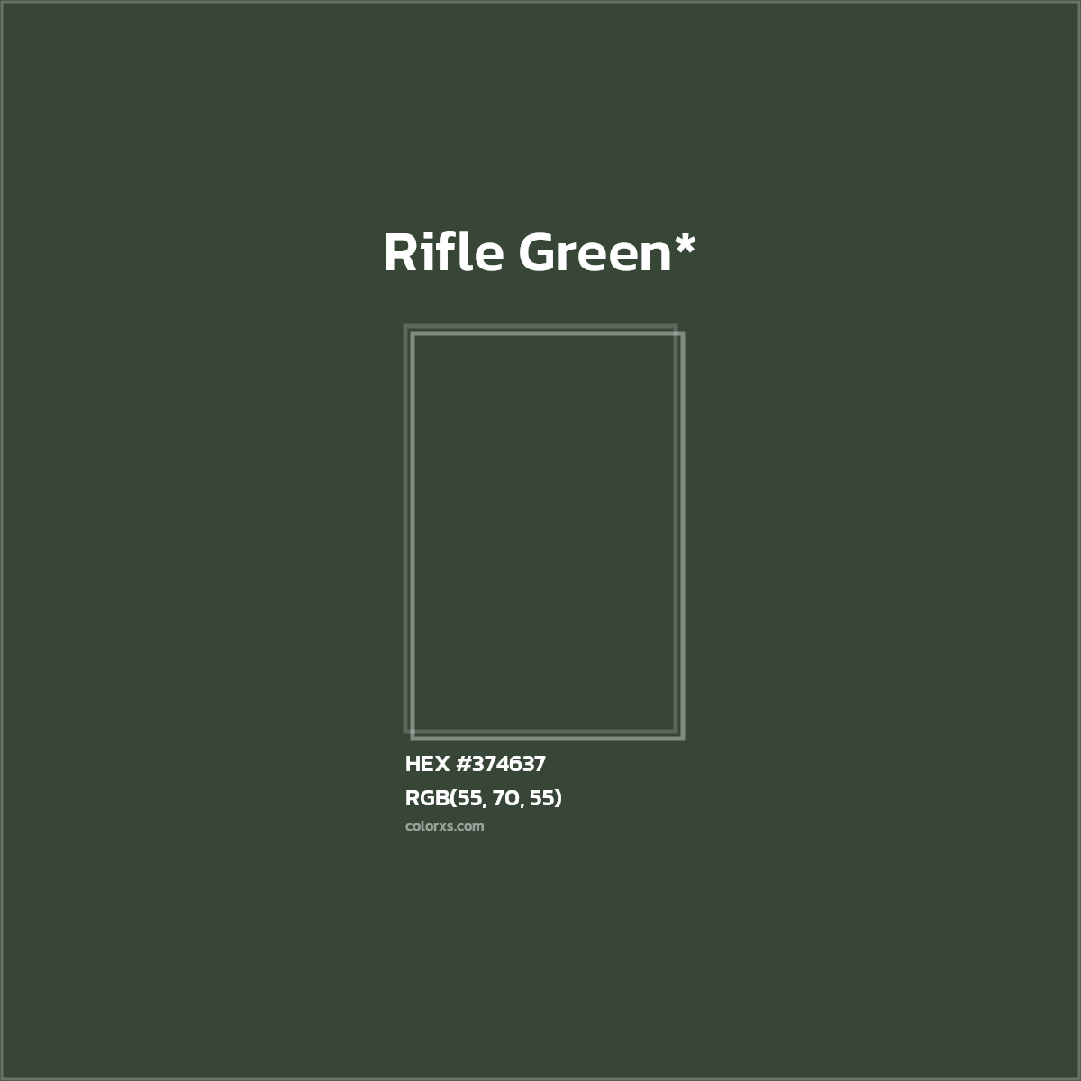 HEX #374637 Color Name, Color Code, Palettes, Similar Paints, Images