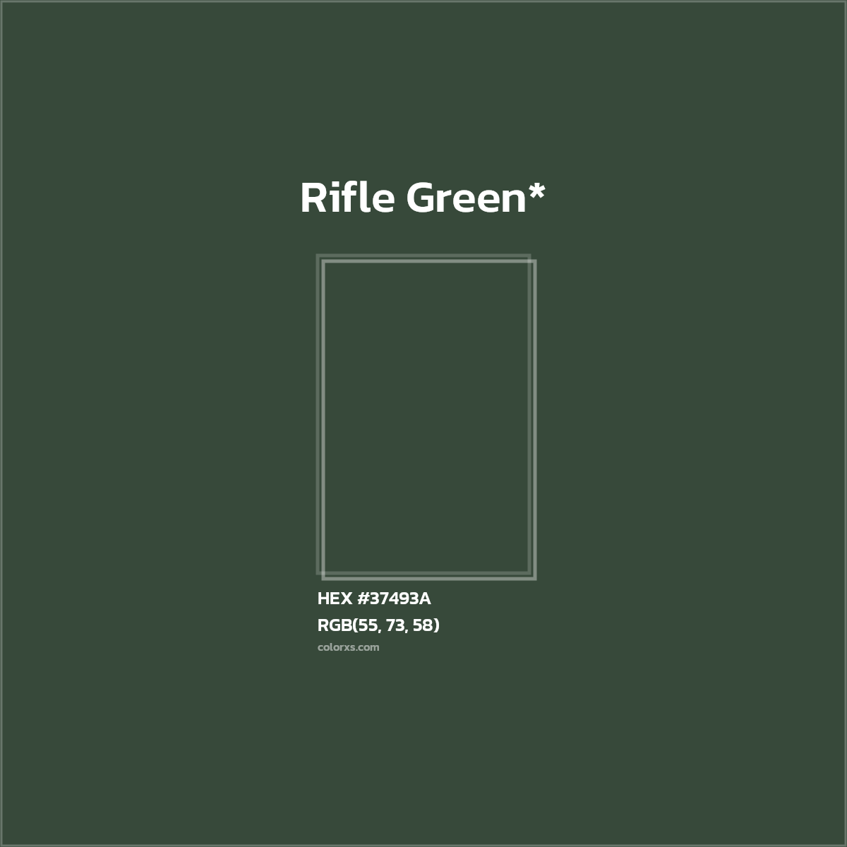 HEX #37493A Color Name, Color Code, Palettes, Similar Paints, Images