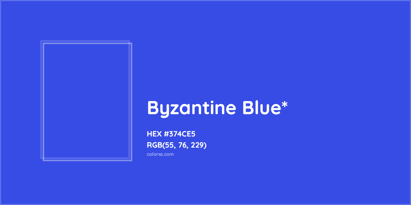 HEX #374CE5 Color Name, Color Code, Palettes, Similar Paints, Images