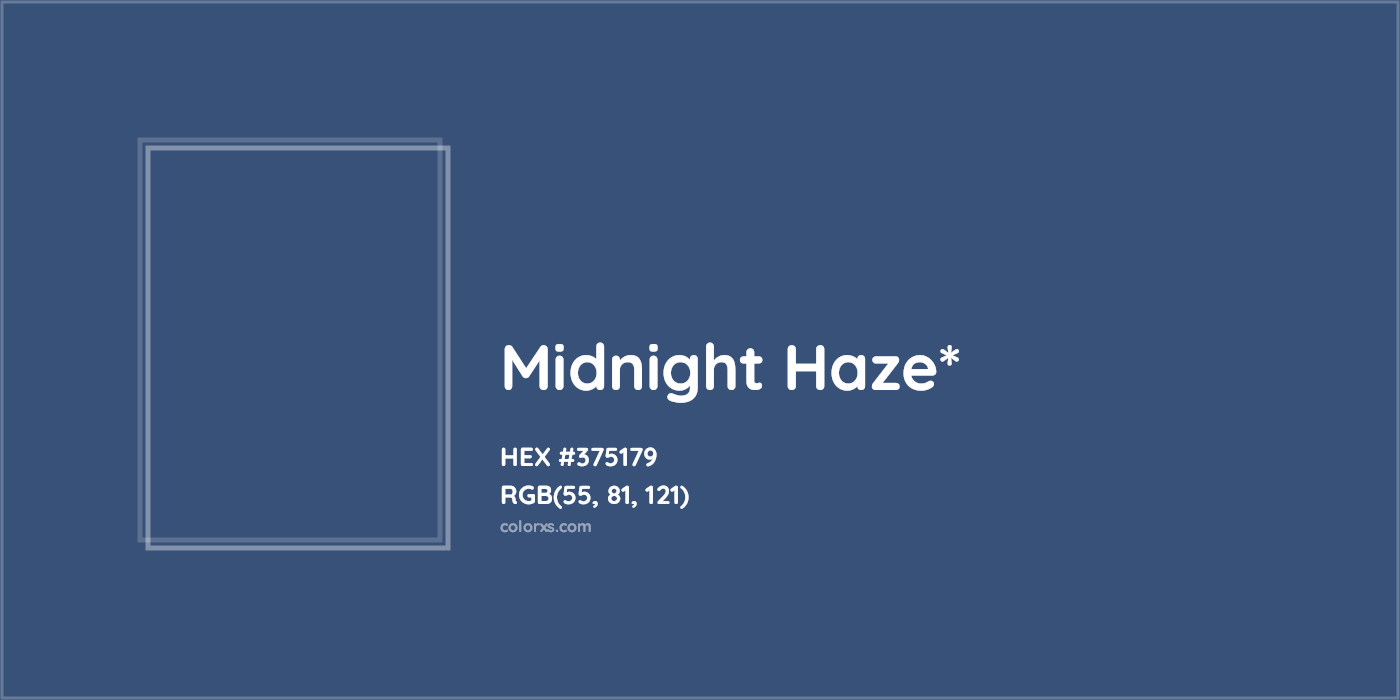 HEX #375179 Color Name, Color Code, Palettes, Similar Paints, Images