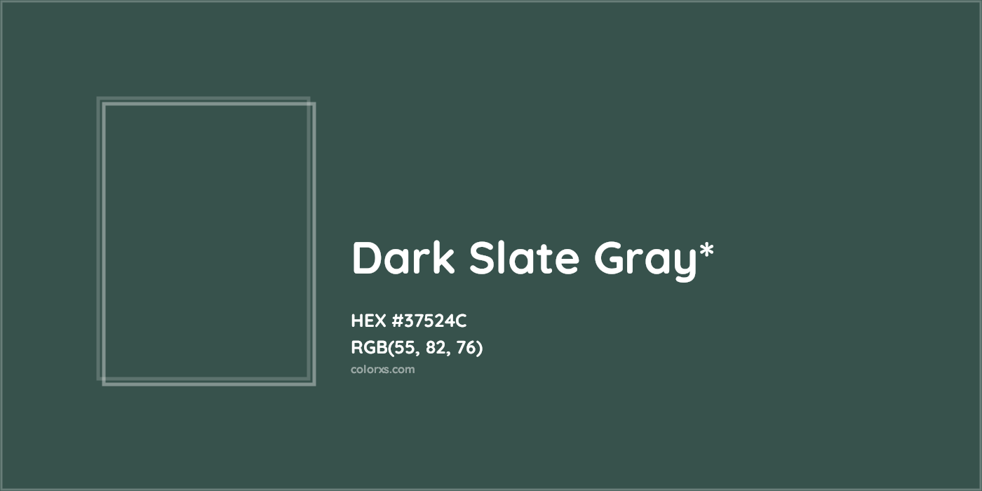 HEX #37524C Color Name, Color Code, Palettes, Similar Paints, Images