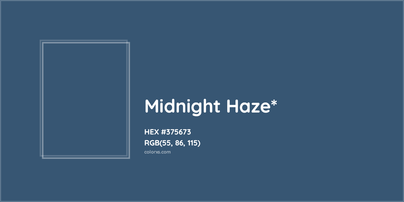 HEX #375673 Color Name, Color Code, Palettes, Similar Paints, Images