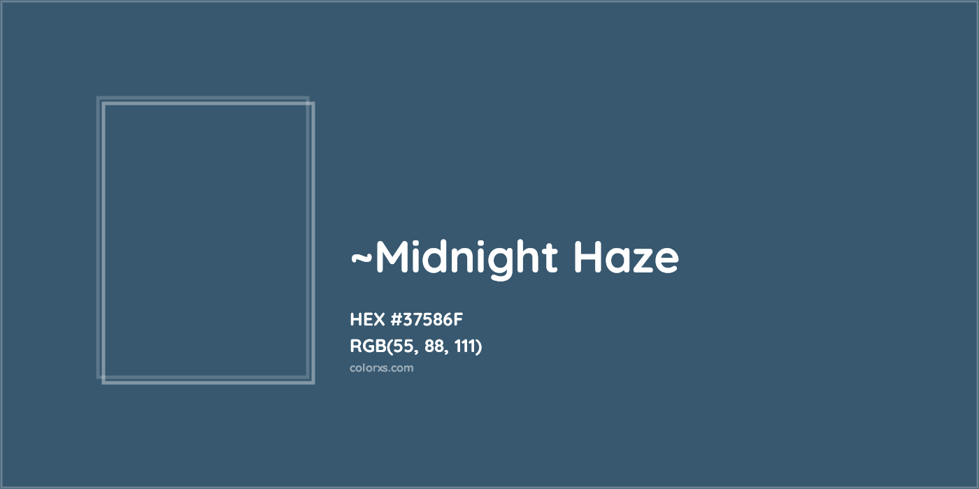 HEX #37586F Color Name, Color Code, Palettes, Similar Paints, Images