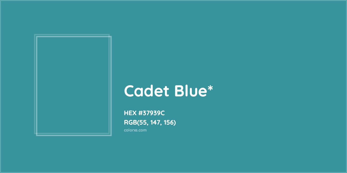 HEX #37939C Color Name, Color Code, Palettes, Similar Paints, Images