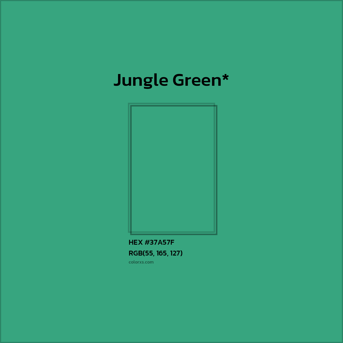 HEX #37A57F Color Name, Color Code, Palettes, Similar Paints, Images