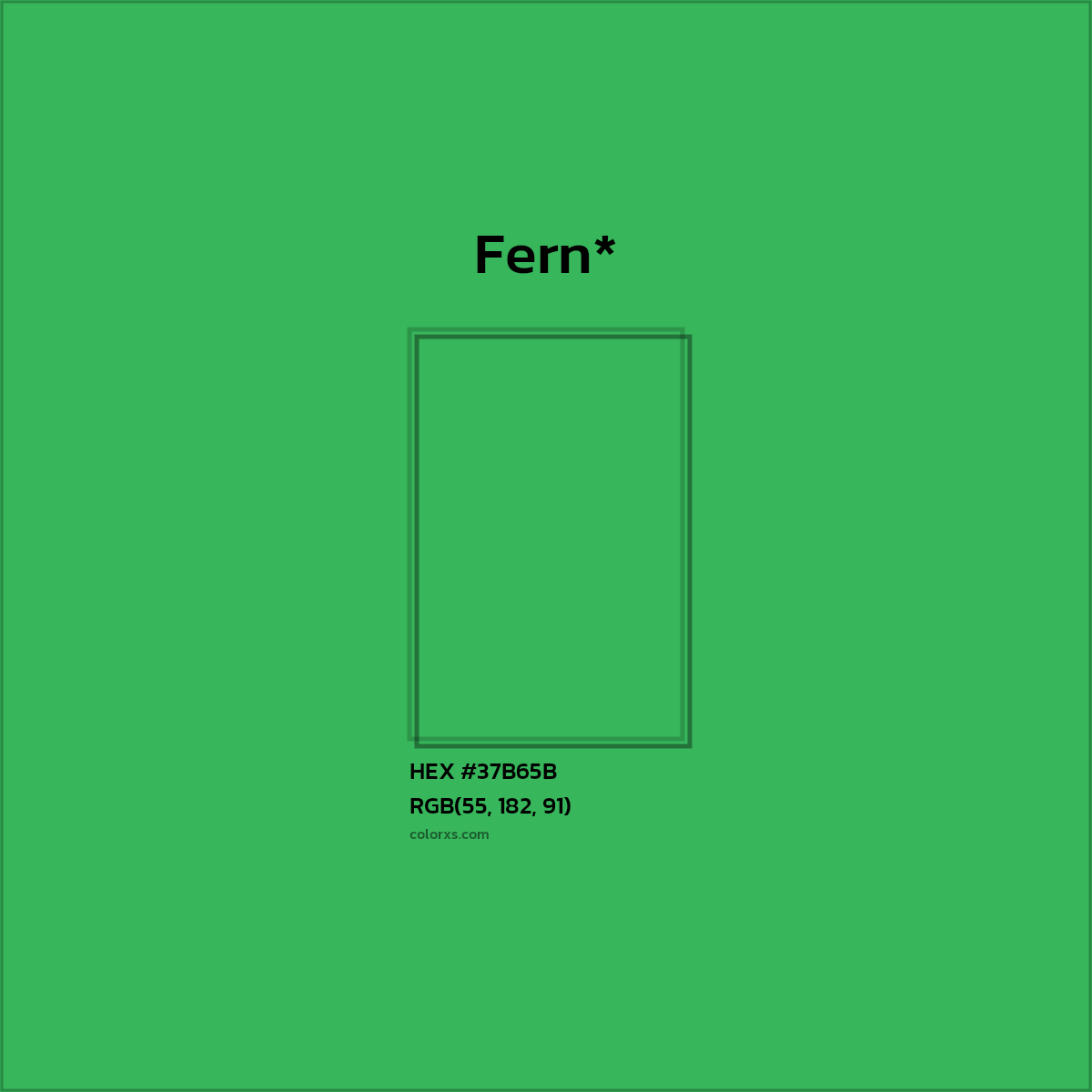 HEX #37B65B Color Name, Color Code, Palettes, Similar Paints, Images