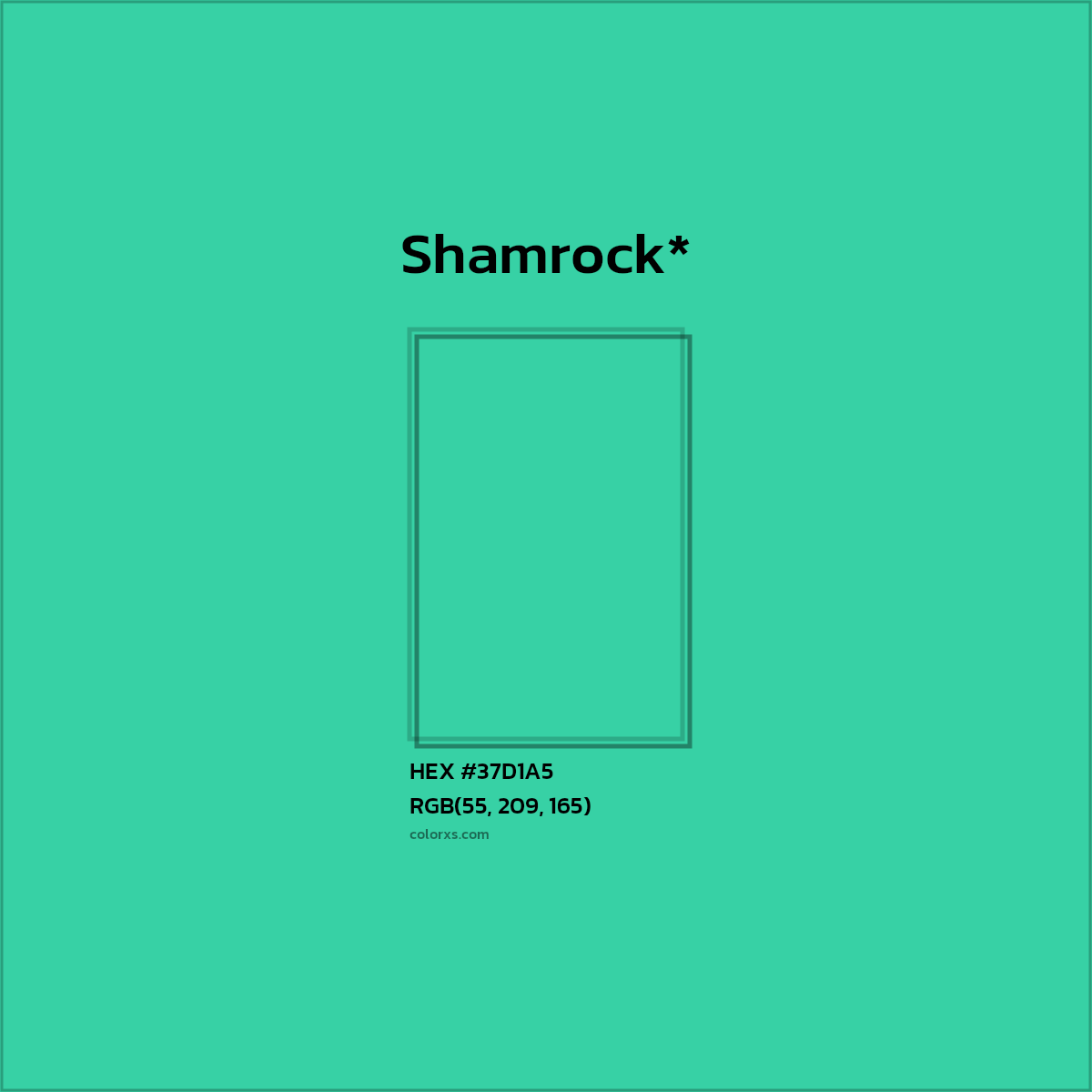 HEX #37D1A5 Color Name, Color Code, Palettes, Similar Paints, Images