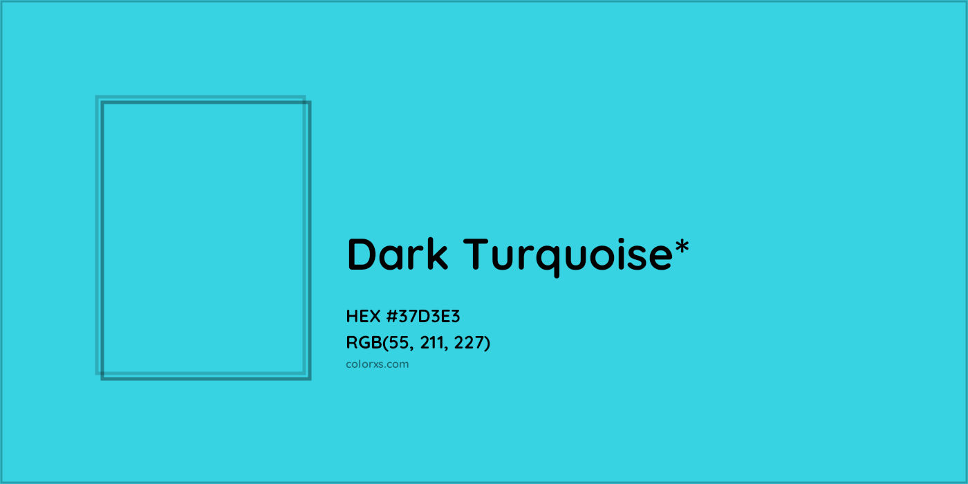 HEX #37D3E3 Color Name, Color Code, Palettes, Similar Paints, Images