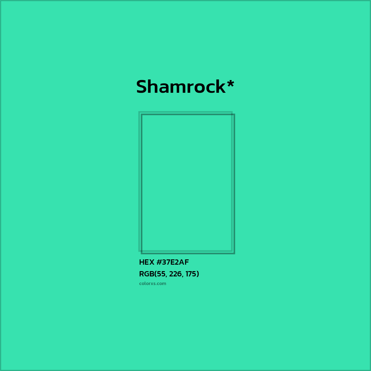 HEX #37E2AF Color Name, Color Code, Palettes, Similar Paints, Images
