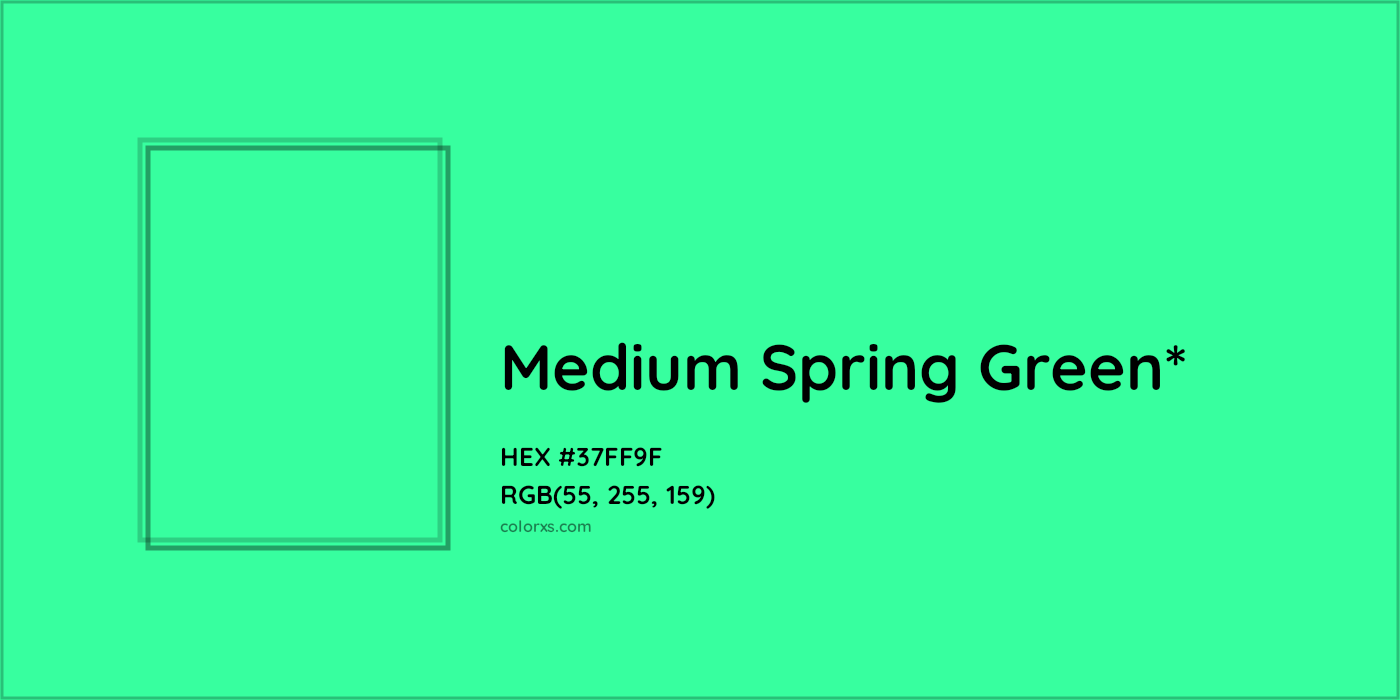 HEX #37FF9F Color Name, Color Code, Palettes, Similar Paints, Images