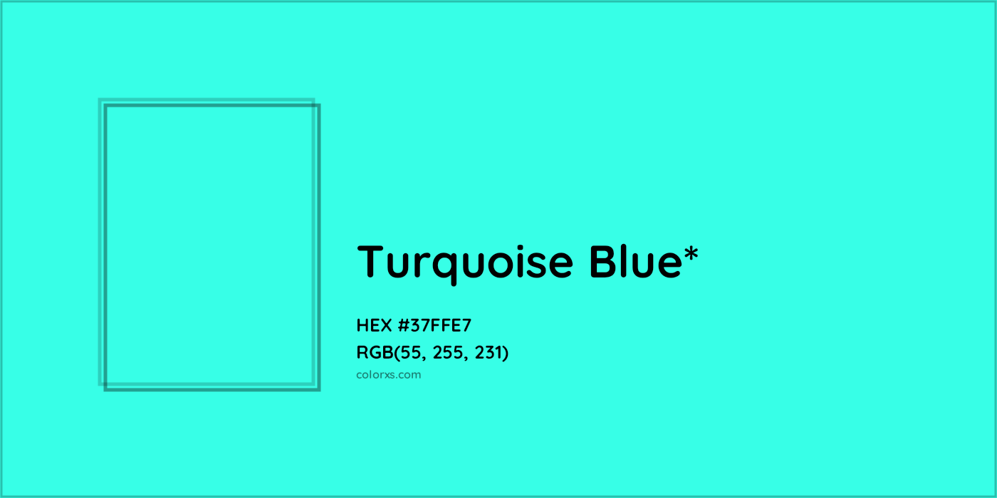 HEX #37FFE7 Color Name, Color Code, Palettes, Similar Paints, Images
