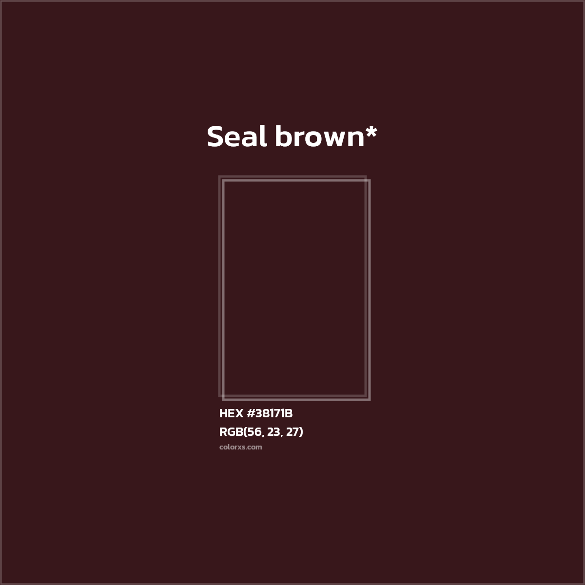 HEX #38171B Color Name, Color Code, Palettes, Similar Paints, Images