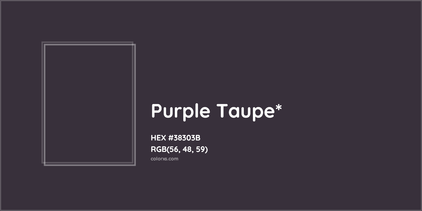 HEX #38303B Color Name, Color Code, Palettes, Similar Paints, Images