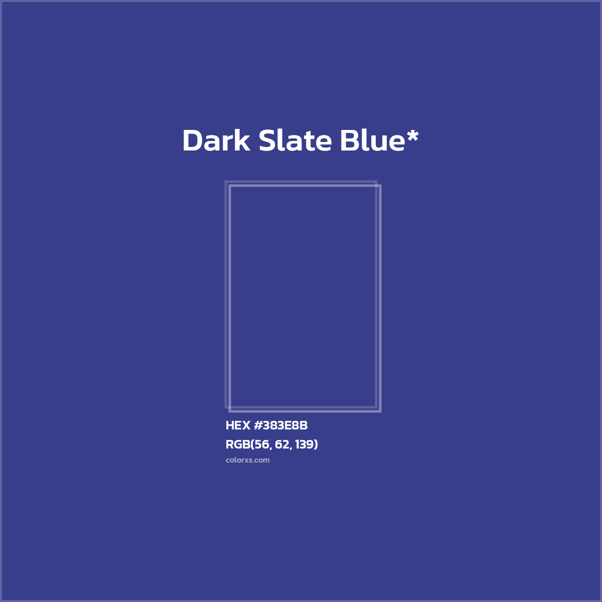 HEX #383E8B Color Name, Color Code, Palettes, Similar Paints, Images
