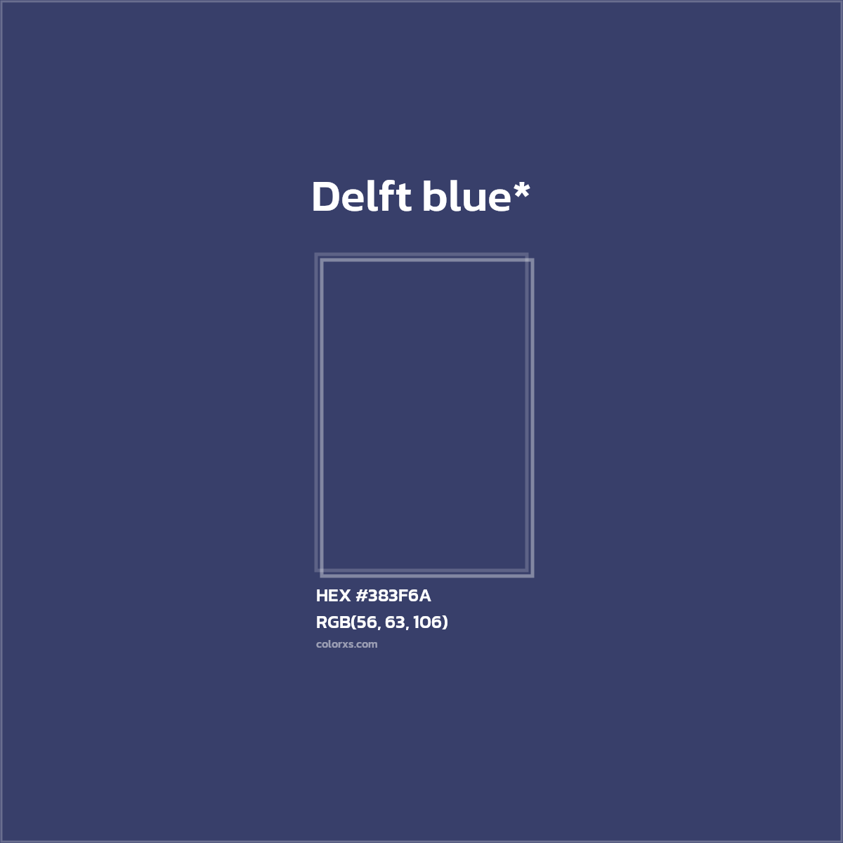 HEX #383F6A Color Name, Color Code, Palettes, Similar Paints, Images