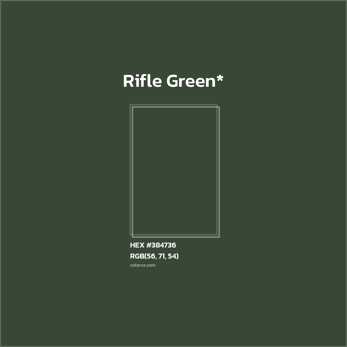 HEX #384736 Color Name, Color Code, Palettes, Similar Paints, Images