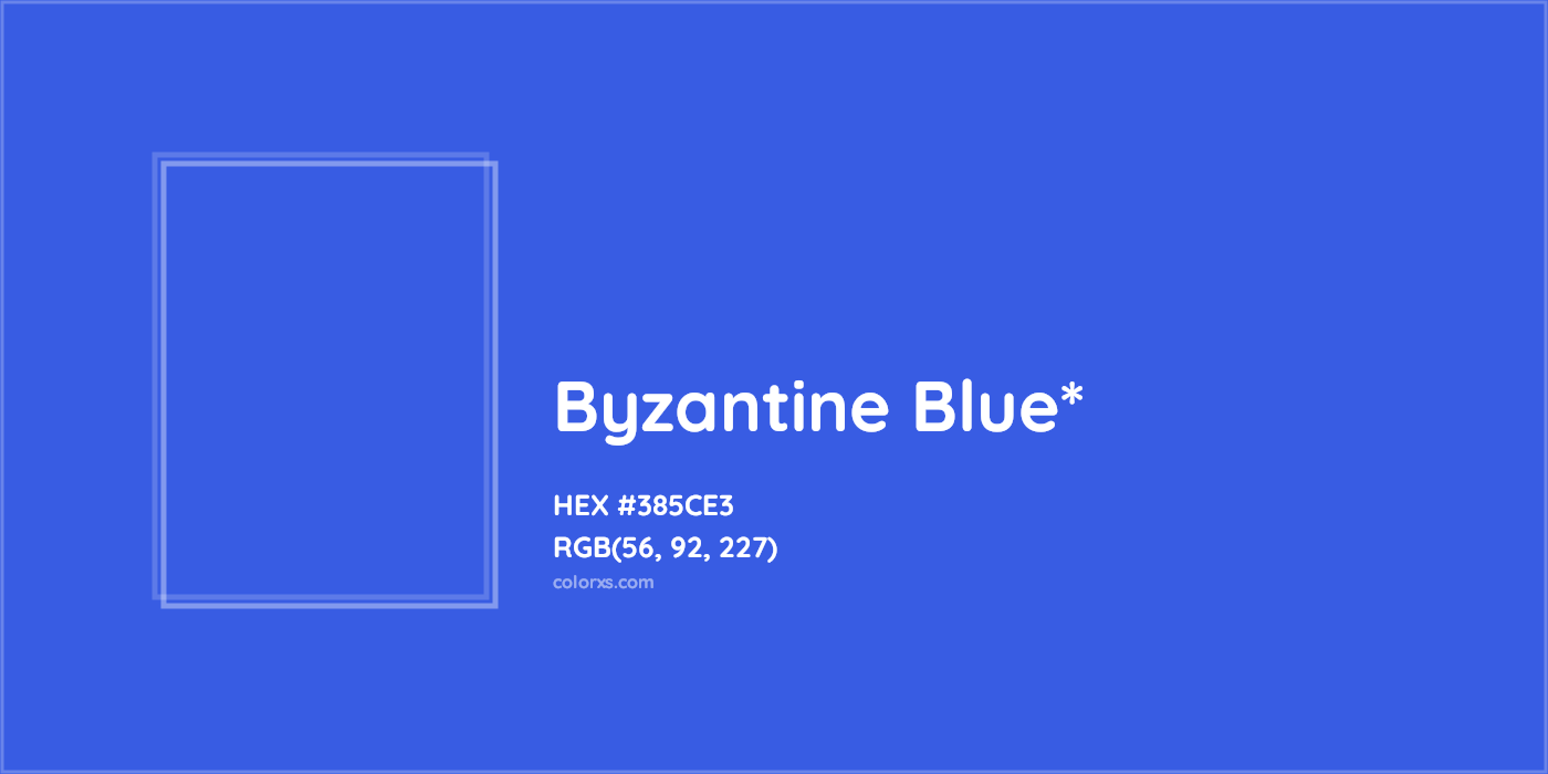 HEX #385CE3 Color Name, Color Code, Palettes, Similar Paints, Images