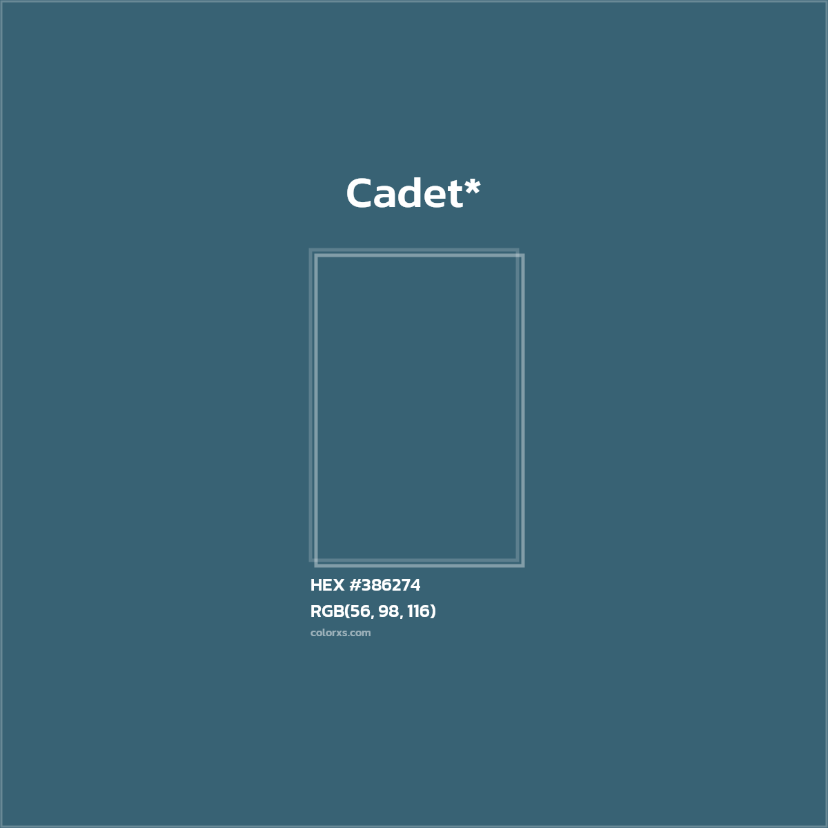 HEX #386274 Color Name, Color Code, Palettes, Similar Paints, Images