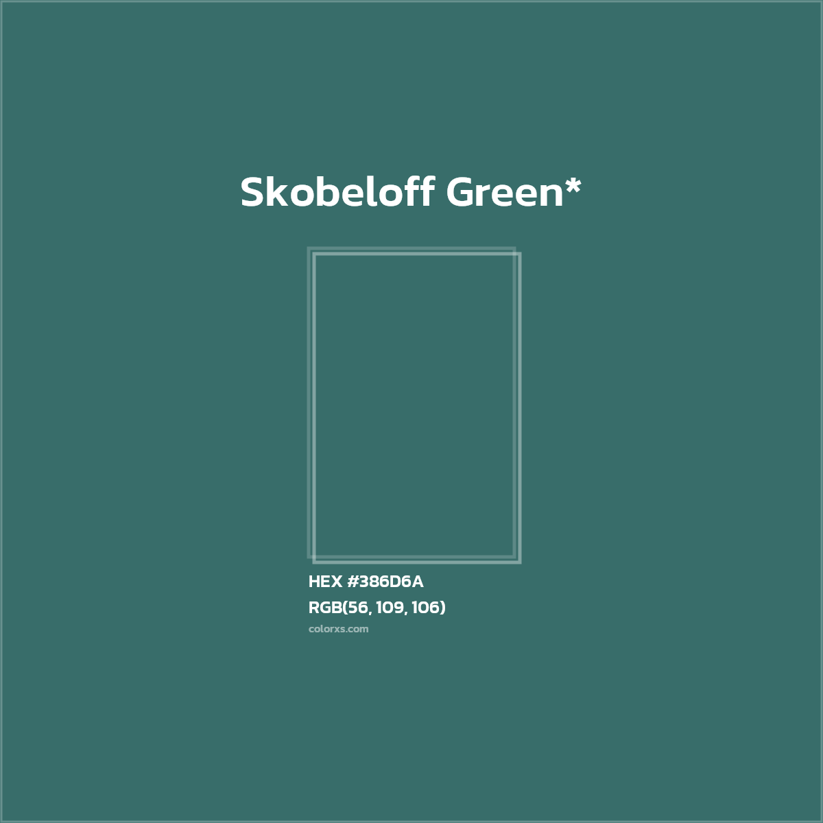 HEX #386D6A Color Name, Color Code, Palettes, Similar Paints, Images