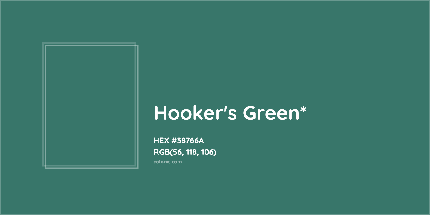 HEX #38766A Color Name, Color Code, Palettes, Similar Paints, Images