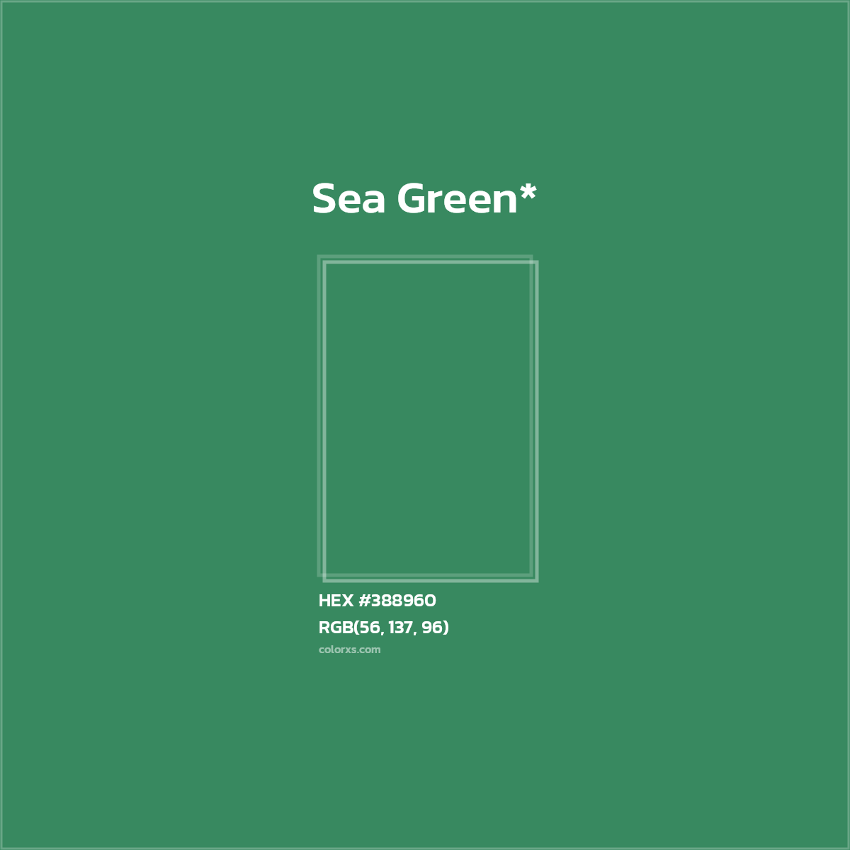 HEX #388960 Color Name, Color Code, Palettes, Similar Paints, Images