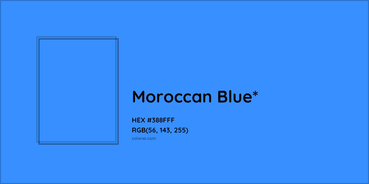 HEX #388FFF Color Name, Color Code, Palettes, Similar Paints, Images