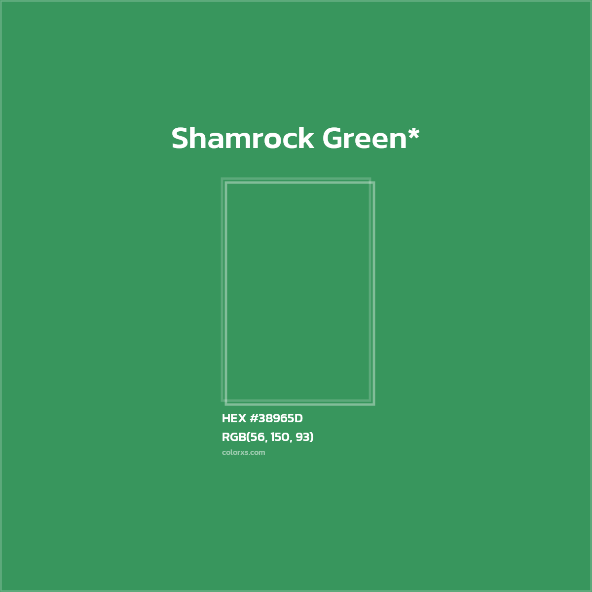 HEX #38965D Color Name, Color Code, Palettes, Similar Paints, Images