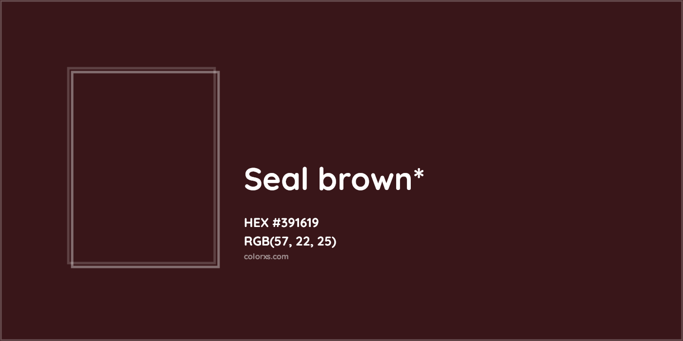 HEX #391619 Color Name, Color Code, Palettes, Similar Paints, Images