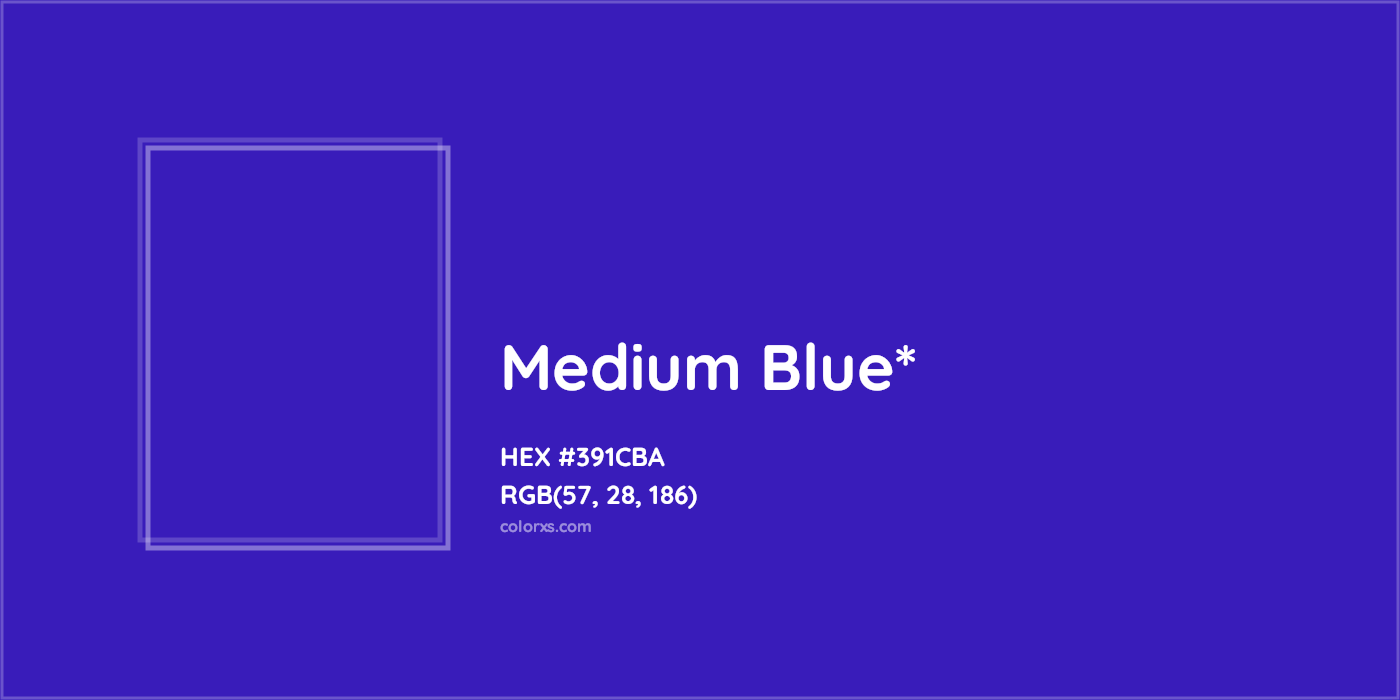 HEX #391CBA Color Name, Color Code, Palettes, Similar Paints, Images