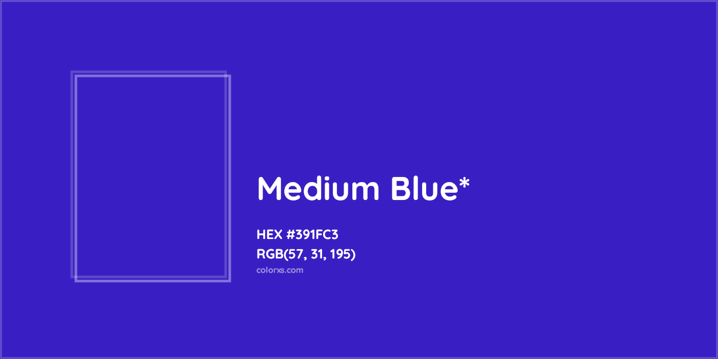 HEX #391FC3 Color Name, Color Code, Palettes, Similar Paints, Images