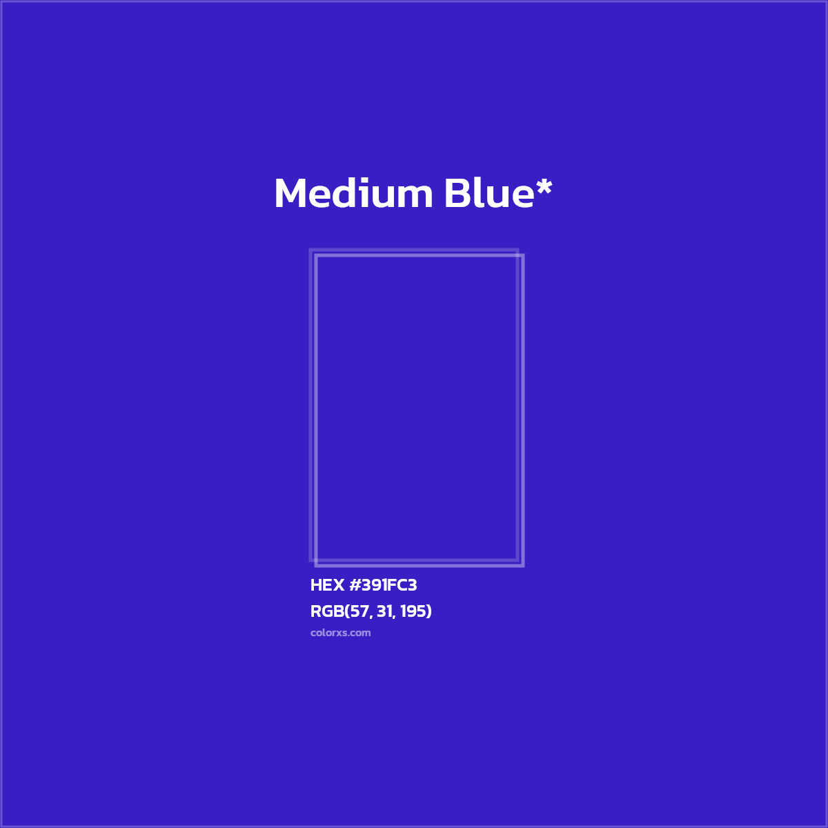 HEX #391FC3 Color Name, Color Code, Palettes, Similar Paints, Images