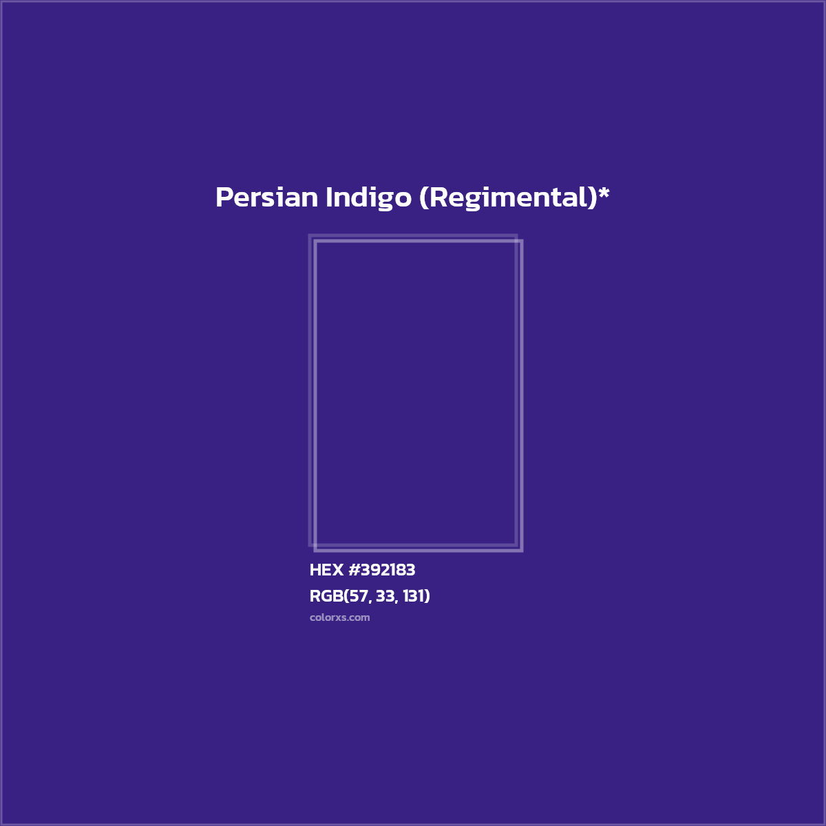 HEX #392183 Color Name, Color Code, Palettes, Similar Paints, Images