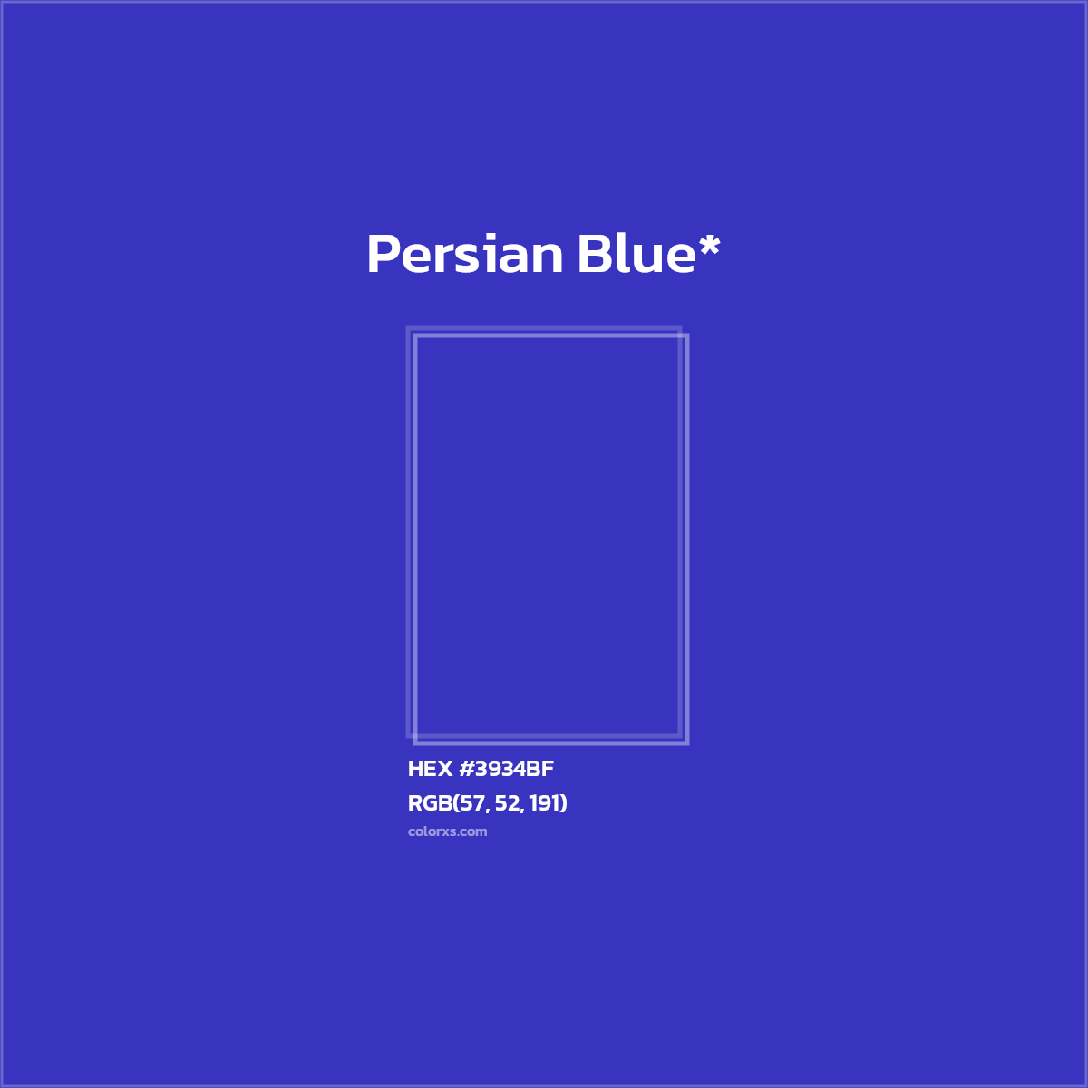 HEX #3934BF Color Name, Color Code, Palettes, Similar Paints, Images