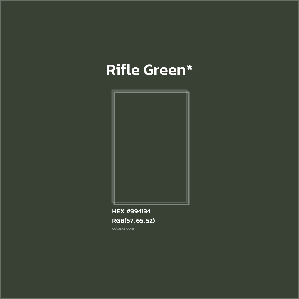 HEX #394134 Color Name, Color Code, Palettes, Similar Paints, Images