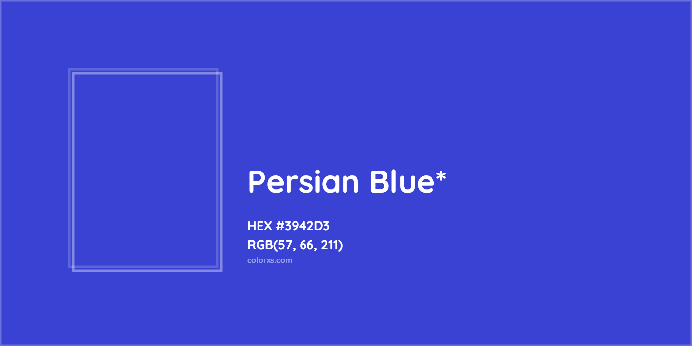HEX #3942D3 Color Name, Color Code, Palettes, Similar Paints, Images